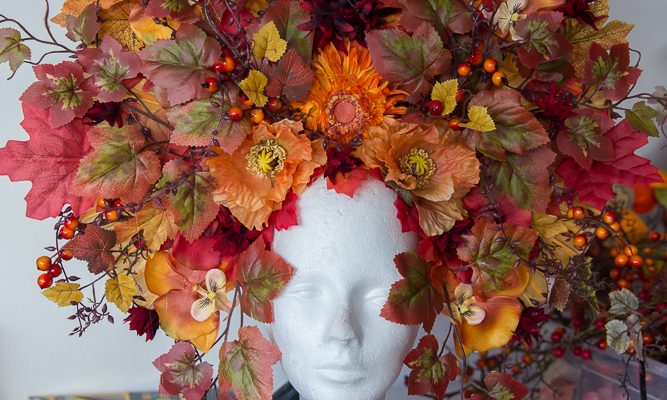 DIY: Herbst Headdress