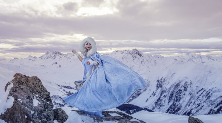 Shootingvorbereitung: Outdoor im Winter